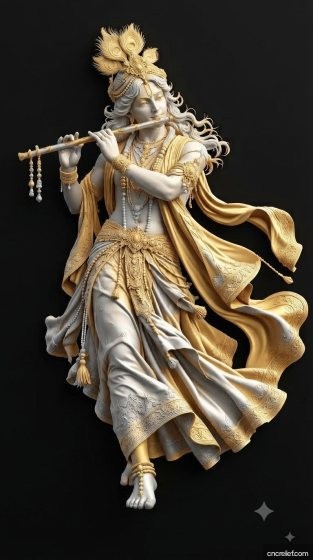 GOD 071 - 3D relief for CNC carving