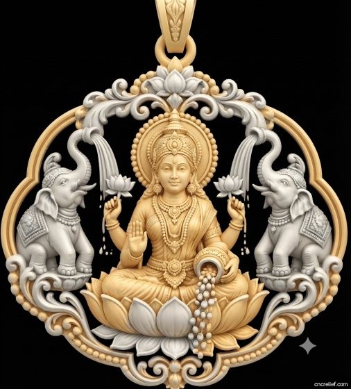 GOD 035 - 3D relief for CNC carving