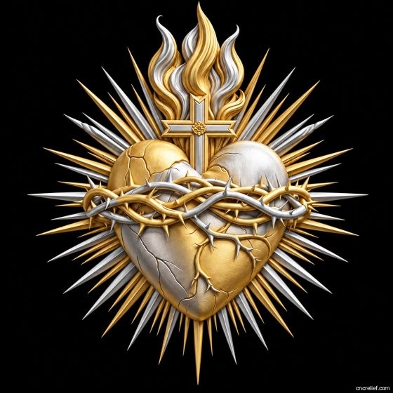 Christianity 146 - 3D relief for CNC carving