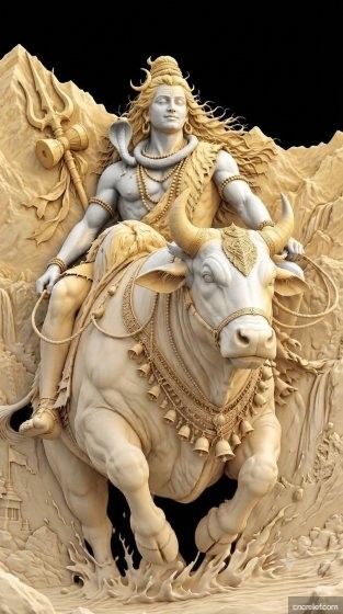 GOD 100 - 3D relief for CNC carving