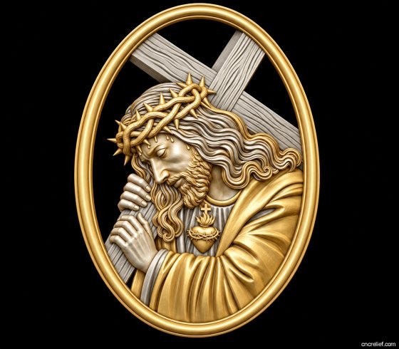 Christianity 143 - 3D relief for CNC carving