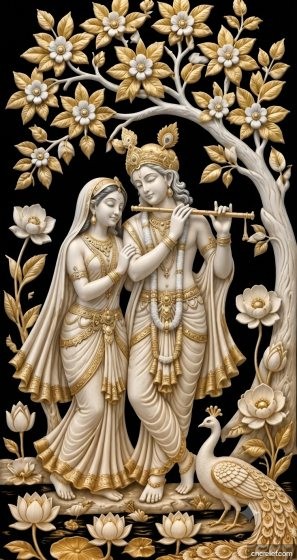 GOD 046 - 3D relief for CNC carving