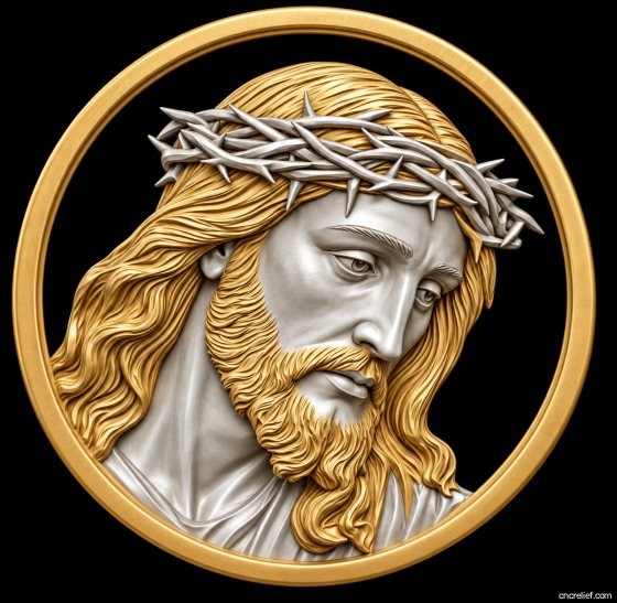 Christianity 138 - 3D relief for CNC carving