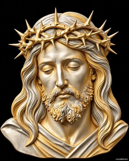 Christianity 118 - 3D relief for CNC carving