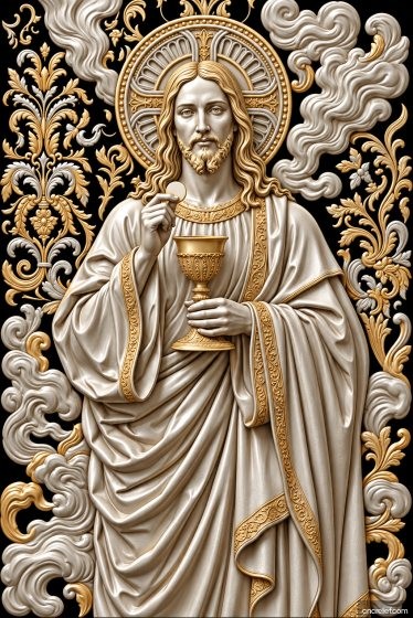 Christianity 128 - 3D relief for CNC carving