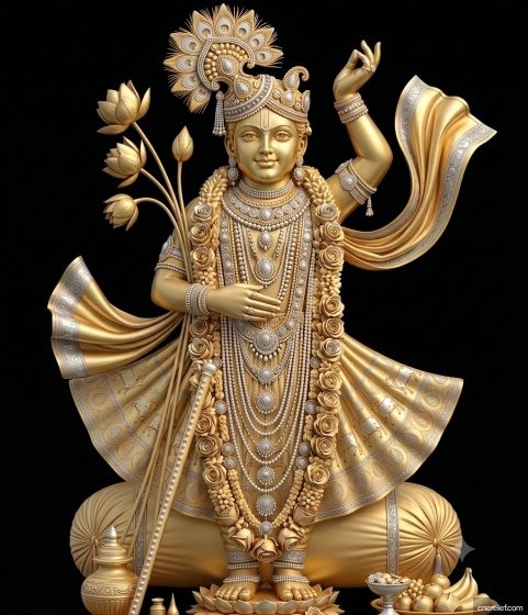GOD 010 - 3D relief for CNC carving