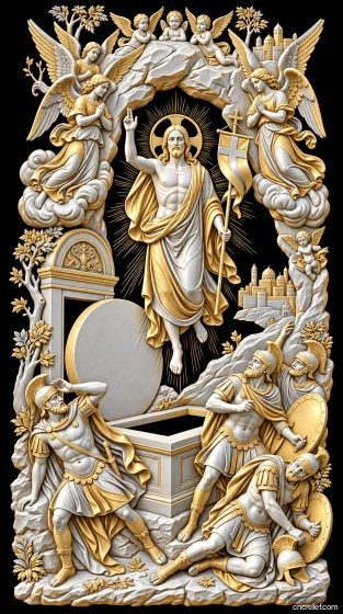 Christianity 151 - 3D relief for CNC carving