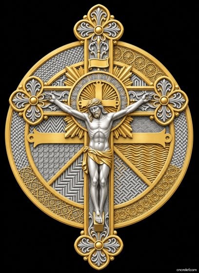 Christianity 175 - 3D relief for CNC carving