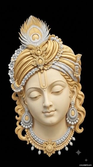 GOD 114 - 3D relief for CNC carving