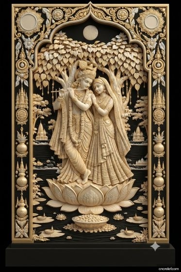 GOD 158 - 3D relief for CNC carving