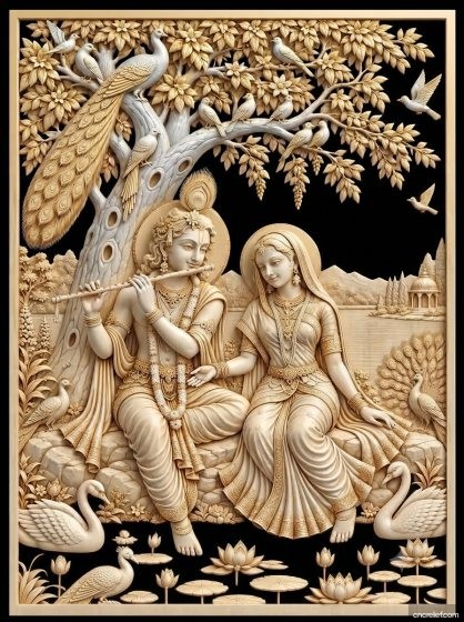 GOD 129 - 3D relief for CNC carving
