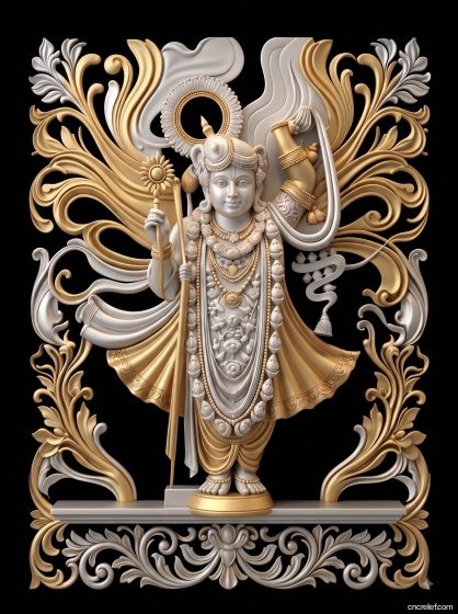 GOD 026 - 3D relief for CNC carving