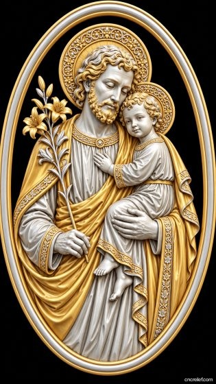 Christianity 171 - 3D relief for CNC carving