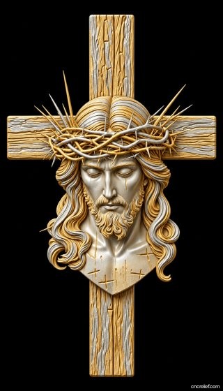 Christianity 145 - 3D relief for CNC carving