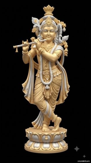 GOD 121 - 3D relief for CNC carving