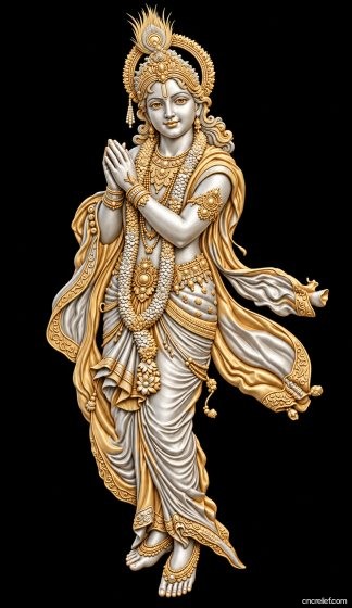 GOD 024 - 3D relief for CNC carving
