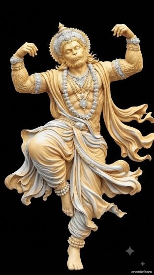 GOD 054 - 3D relief for CNC carving