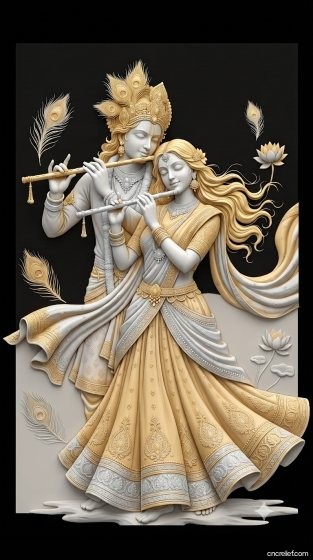 GOD 176 - 3D relief for CNC carving