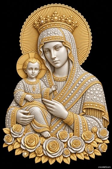 Christianity 109 - 3D relief for CNC carving