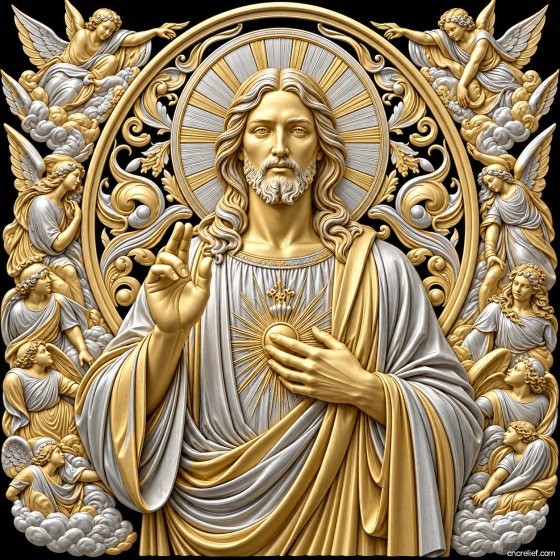 Christianity 131 - 3D relief for CNC carving