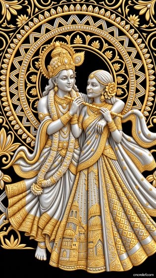 GOD 199 - 3D relief for CNC carving