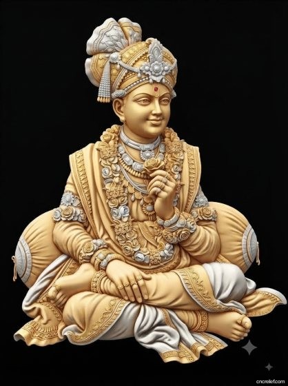 GOD 094 - 3D relief for CNC carving