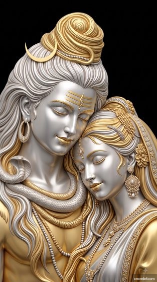 GOD 031 - 3D relief for CNC carving