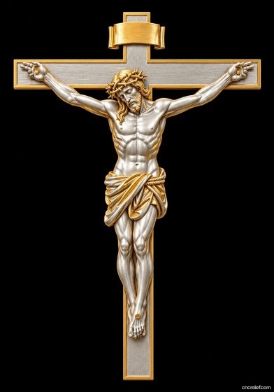 Christianity 132 - 3D relief for CNC carving