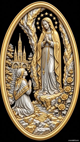 Christianity 172 - 3D relief for CNC carving