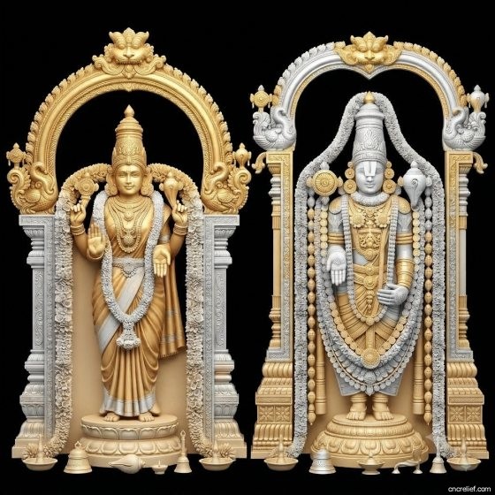 GOD 095 - 3D relief for CNC carving