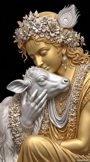 GOD 028 - 3D relief for CNC carving