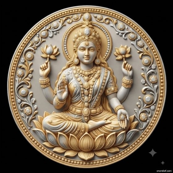 GOD 091 - 3D relief for CNC carving