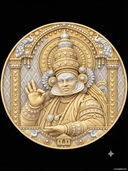 GOD 171 - 3D relief for CNC carving