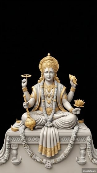 GOD 151 - 3D relief for CNC carving