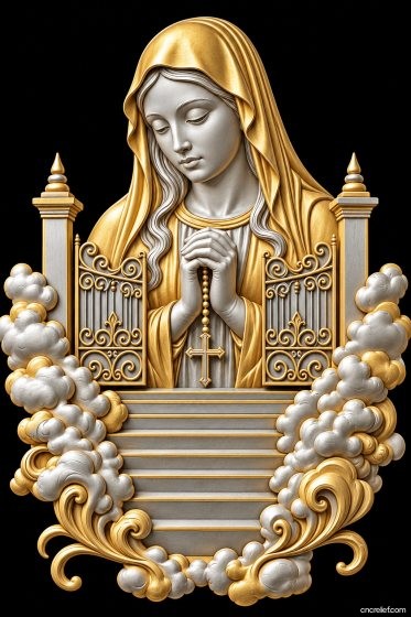 Christianity 144 - 3D relief for CNC carving