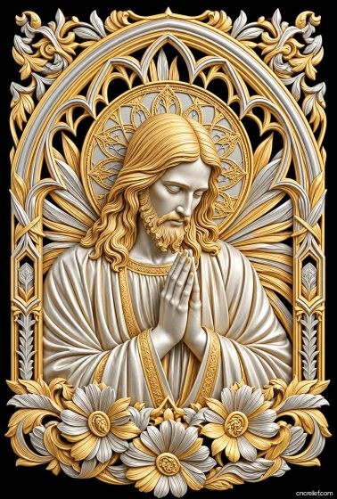 Christianity 157 - 3D relief for CNC carving