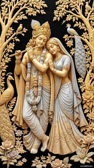 GOD 077 - 3D relief for CNC carving