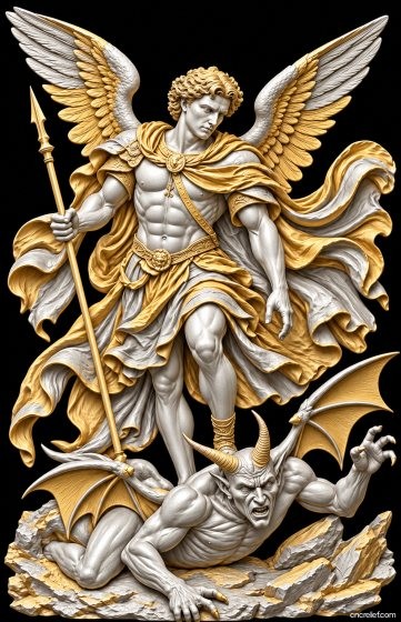 Christianity 099 - 3D relief for CNC carving