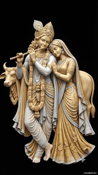 GOD 178 - 3D relief for CNC carving