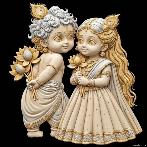 GOD 127 - 3D relief for CNC carving