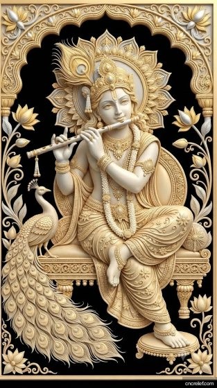 GOD 088 - 3D relief for CNC carving