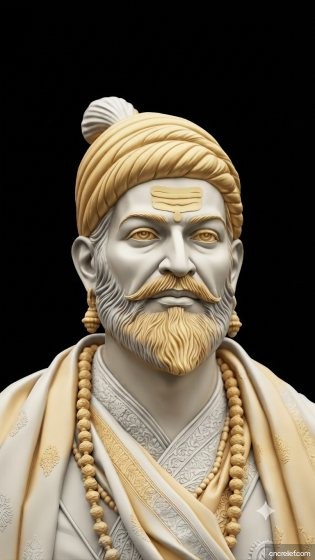SHIVA JI MAHARAJ 33 - 3D relief for CNC carving