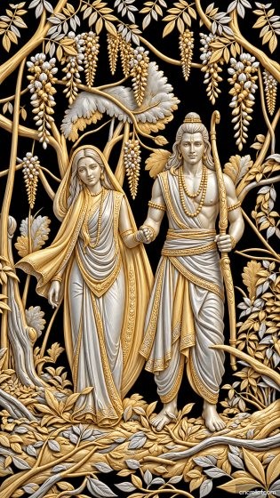 HANUMAN JI 73 - 3D relief for CNC carving