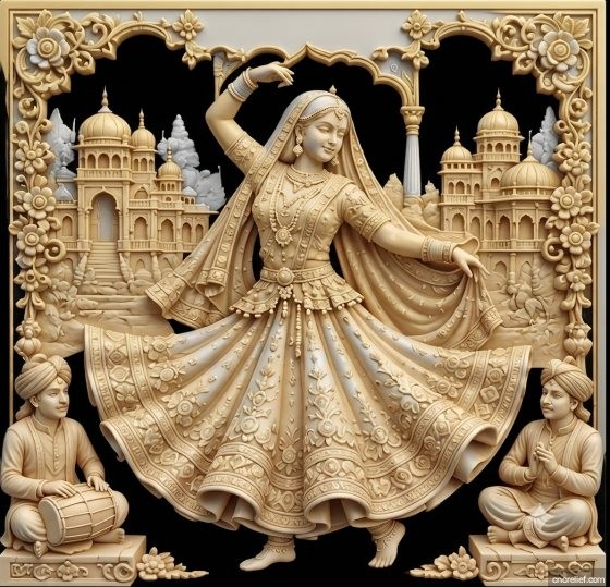 GOD 143 - 3D relief for CNC carving