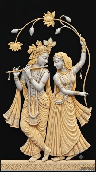 GOD 056 - 3D relief for CNC carving