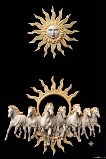 GOD 173 - 3D relief for CNC carving