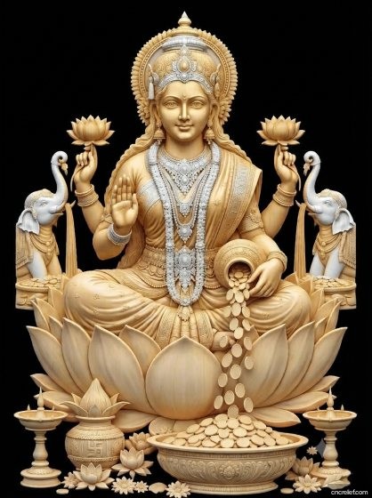 GOD 092 - 3D relief for CNC carving