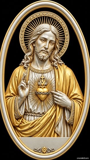 Christianity 179 - 3D relief for CNC carving