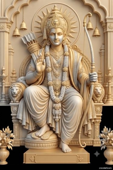 GOD 153 - 3D relief for CNC carving