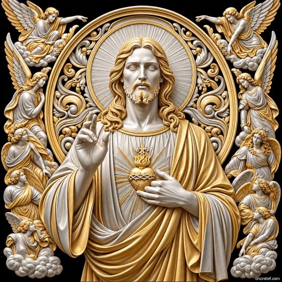 Christianity 119 - 3D relief for CNC carving